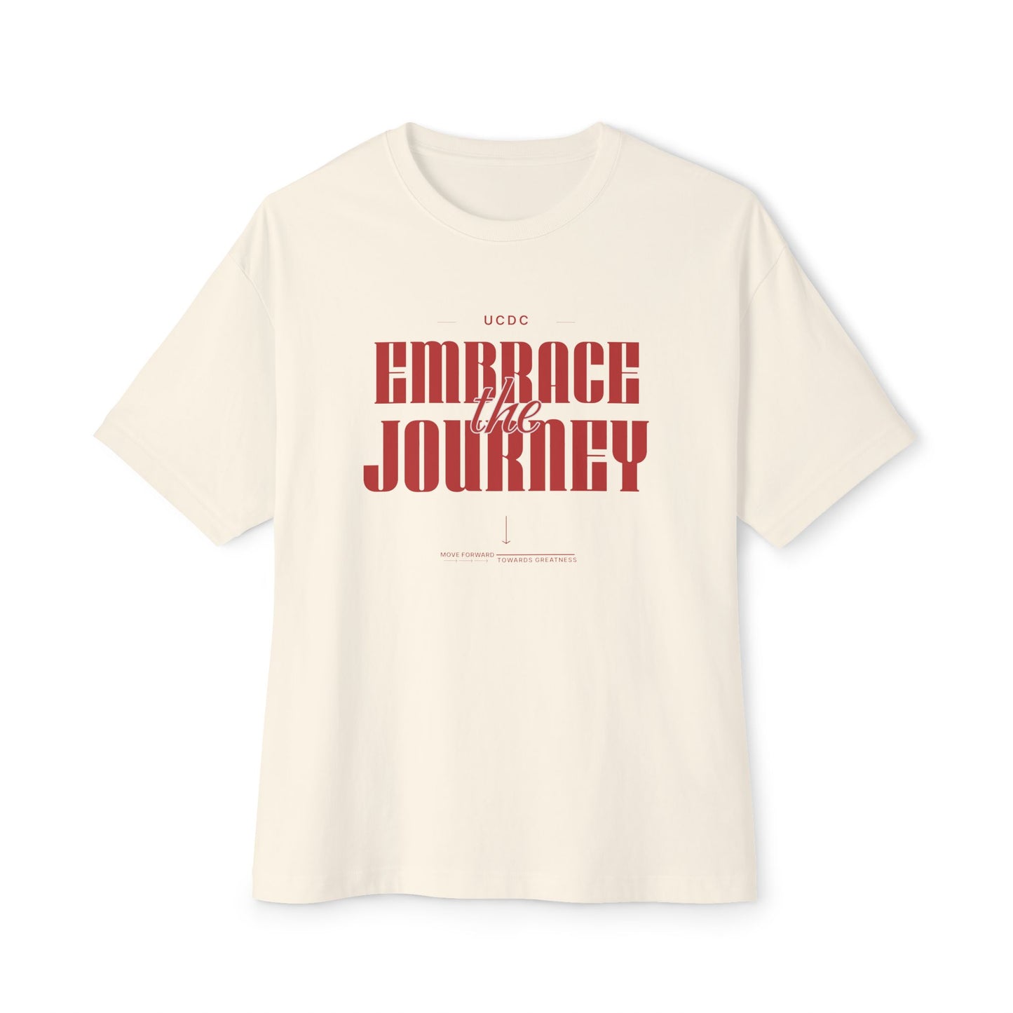 Adult Embrace the Journey Oversized Tee