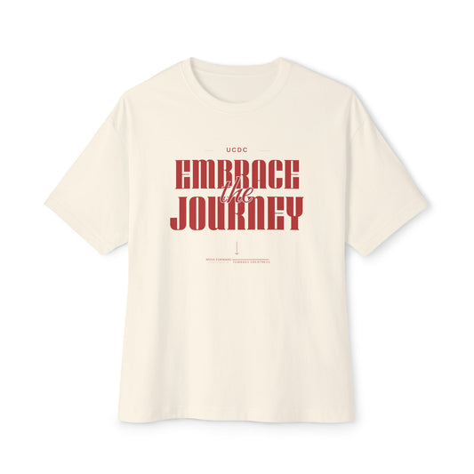 Adult Embrace the Journey Oversized Tee