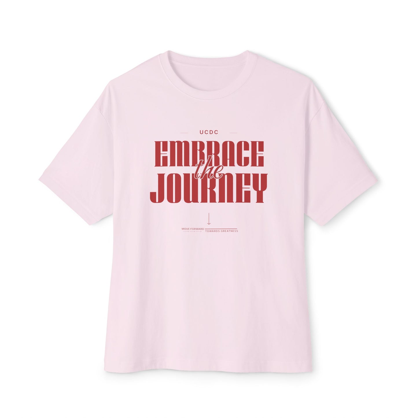 Adult Embrace the Journey Oversized Tee