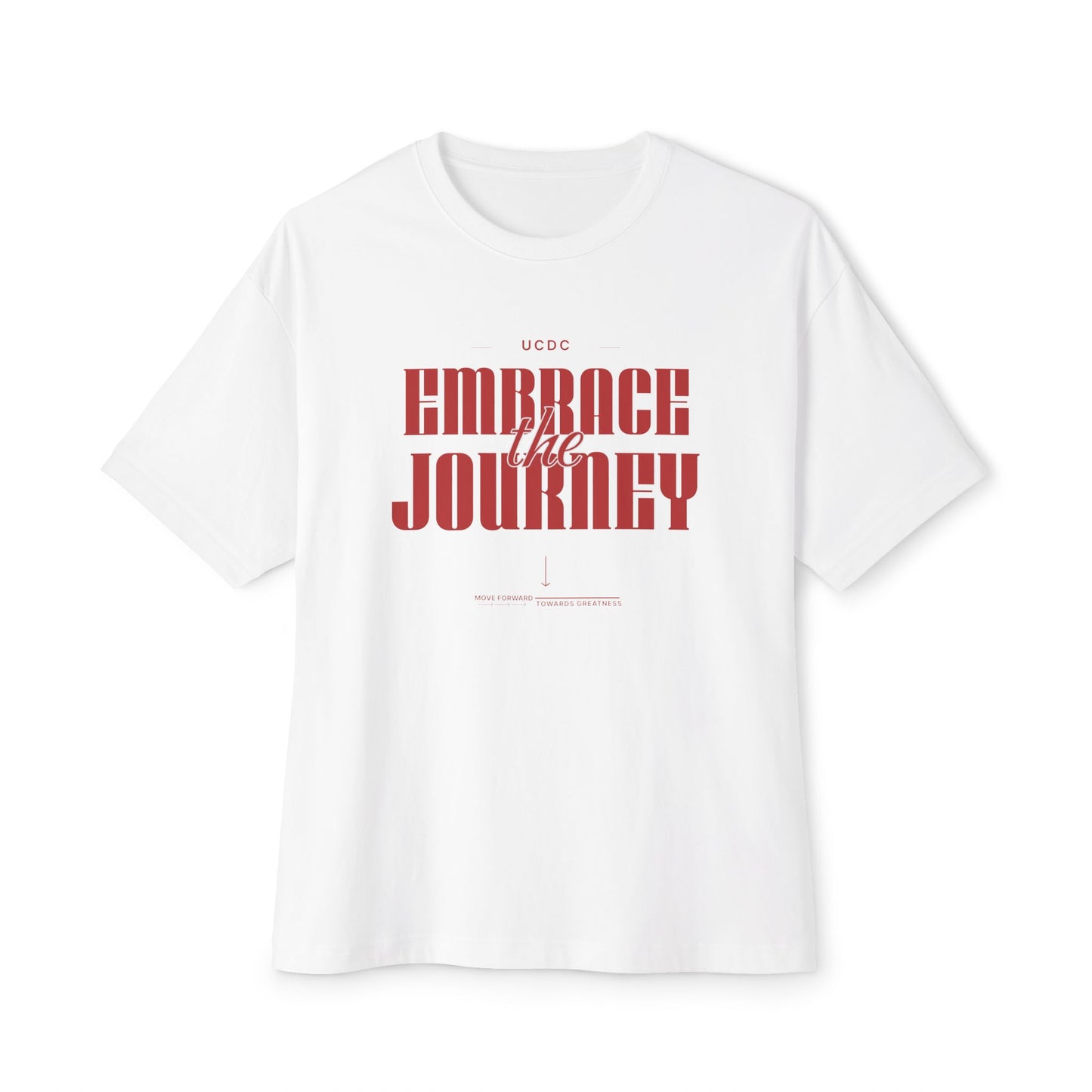 Adult Embrace the Journey Oversized Tee