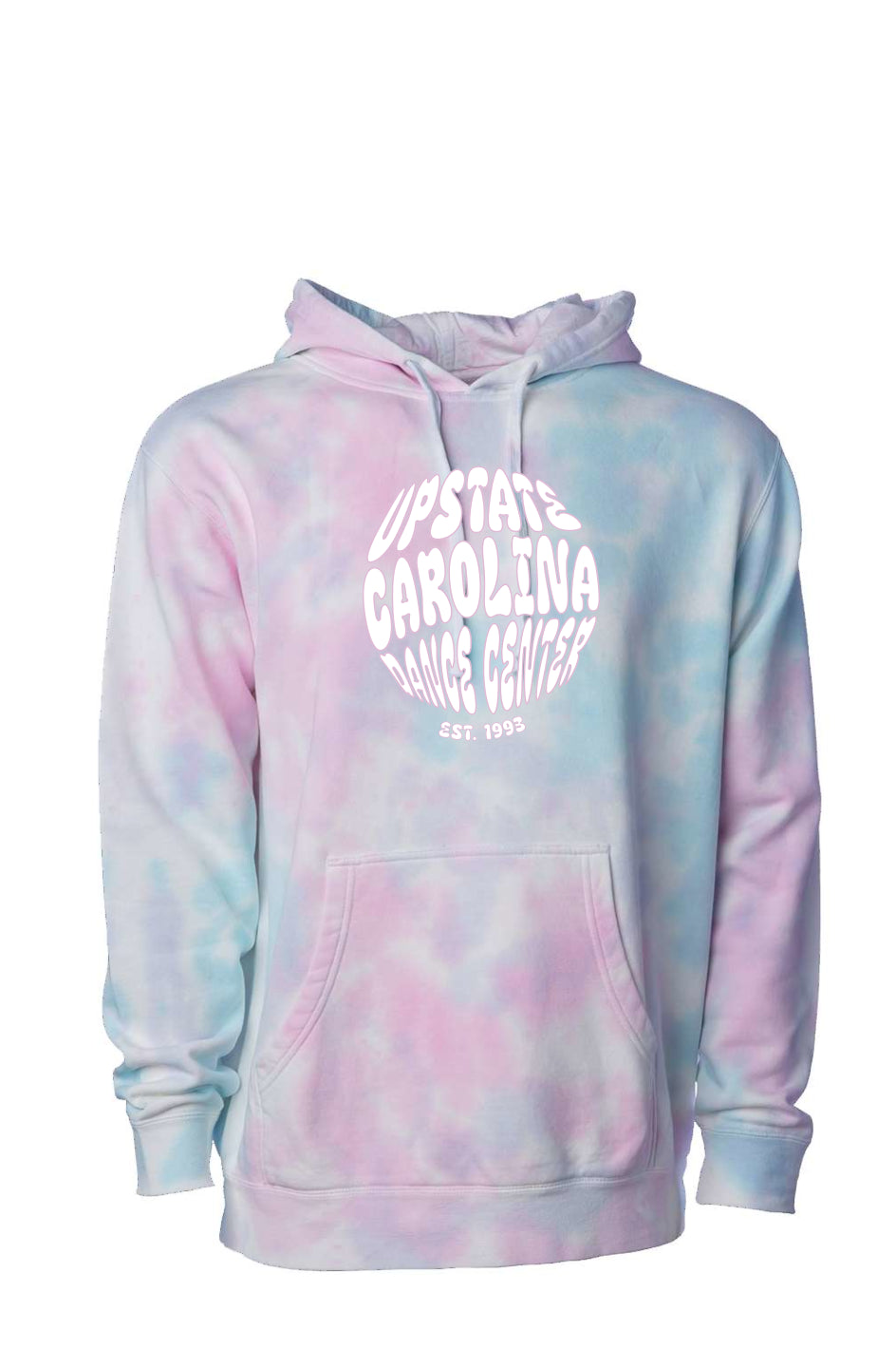 Adult Tie Dye Cotton Candy Hoodie