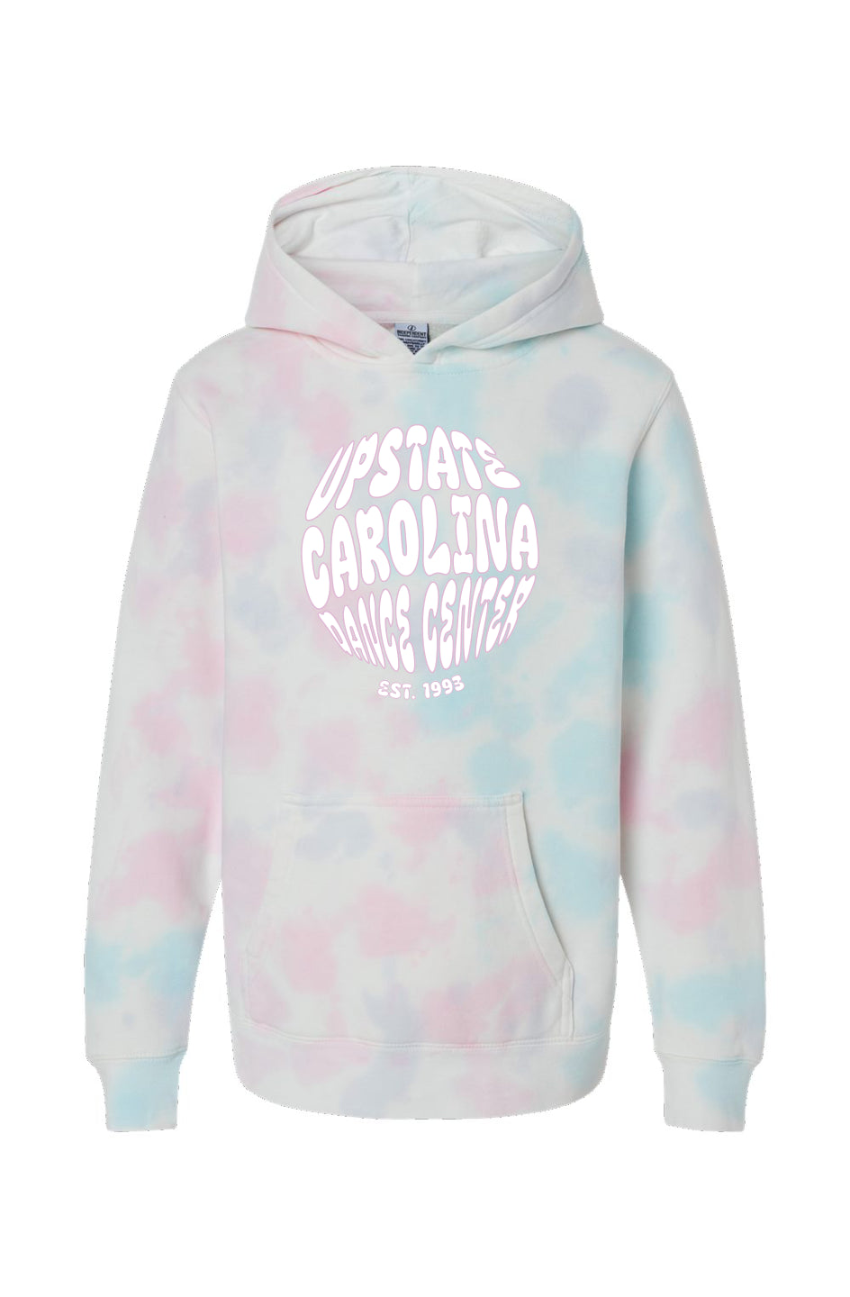 Youth Cotton Candy Tie Dye Hoodie